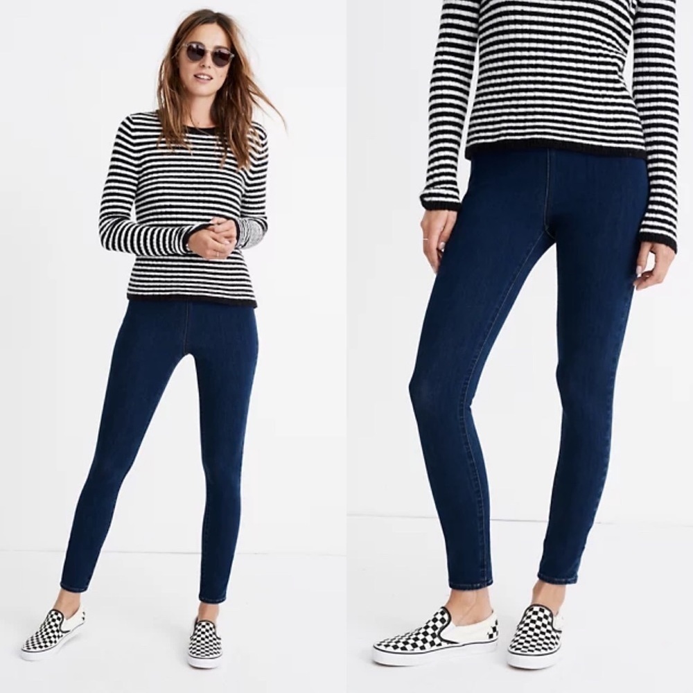 NWOT Madewell Roadtripper Pull-On Jeggings in Everman Wash Size 25